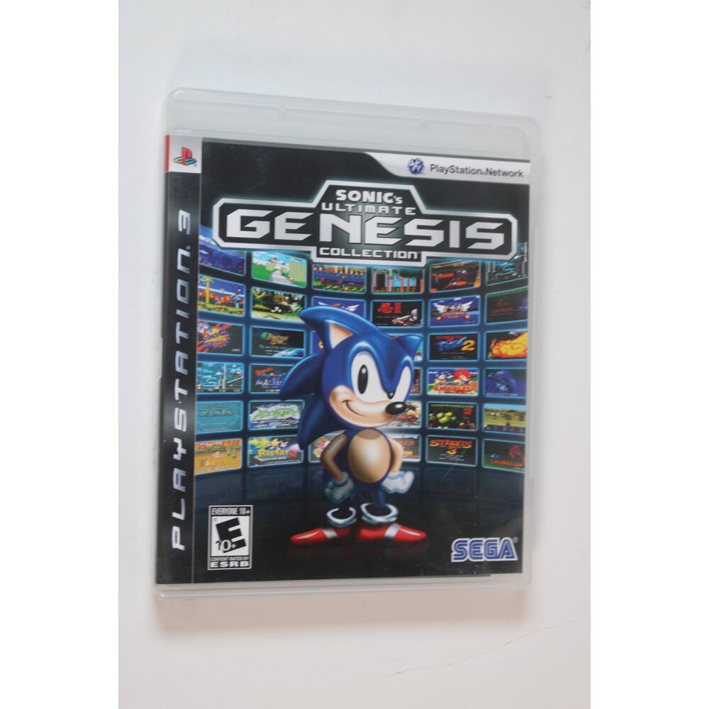 Sonic's Ultimate Genesis Collection (Sony PlayStation 3, PS3 2009) Complete